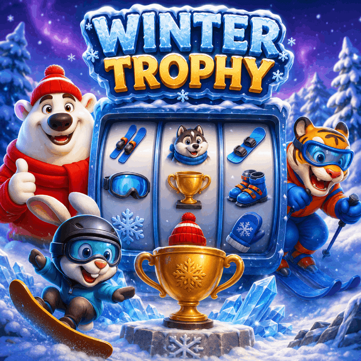 Winter Trophy slot game — icy hold and win adventure